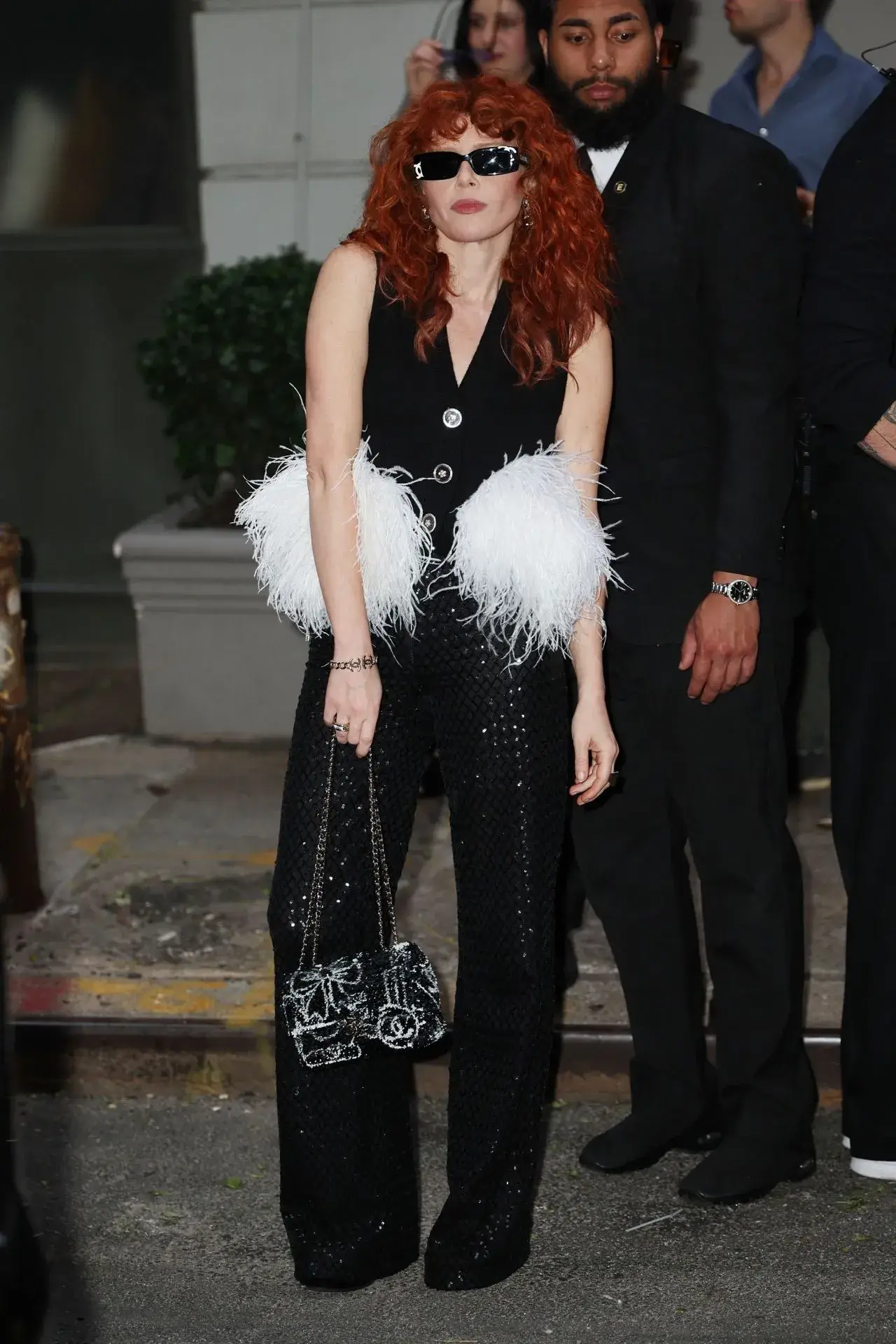 NATASHA LYONNE AT THE CHANEL TRIBECA FESTIVAL ARTISTS DINNER AT THE ODEON IN NEW YORK 2